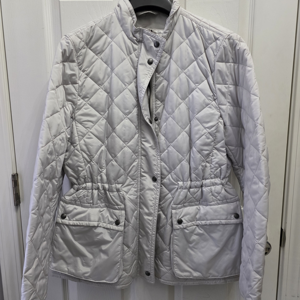 Women's Quilted Jacket - Gray